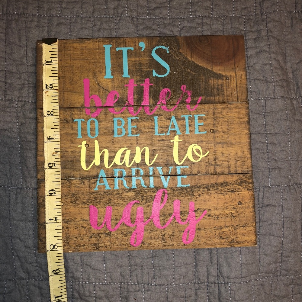 Wood Sign - Picture 3 of 4